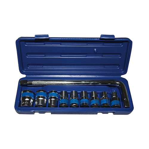 Nový nástroj pro efektivní provoz: 10ks sada Metric Socket Set (1/2 